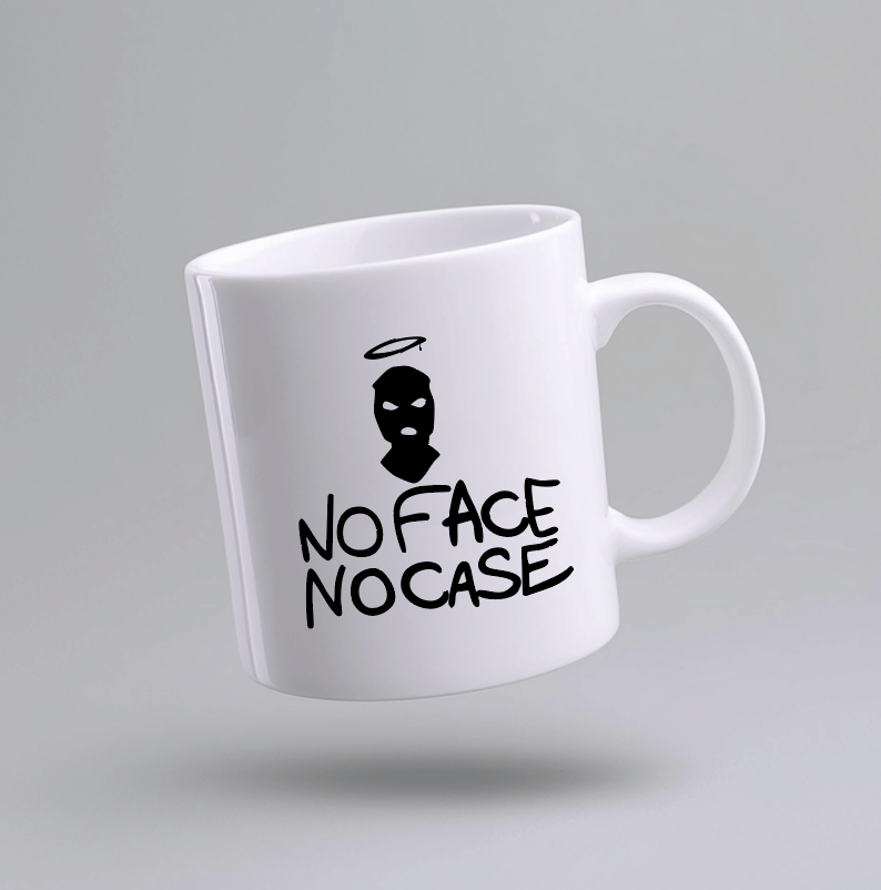 No Face, No Case | Mug