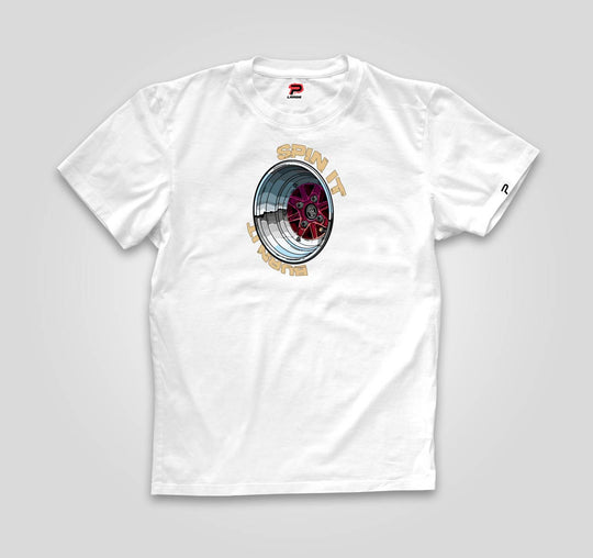 Spin It - Burn It | Basic Cut T-shirt